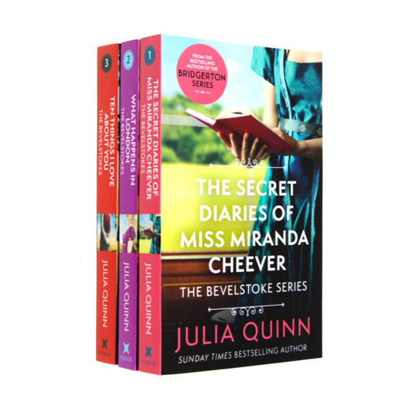 Tom Thorne Novels Bevelstoke Series 3 Books Collection Set By Julia Quinn (The Secret Diaries Of Miss Miranda Cheever, What Happens In London & Ten Things I Love About You)