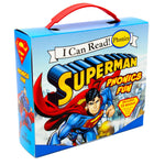 Photo of Superman Phonics 12 Books Set by Lucy Rosen on a White Background