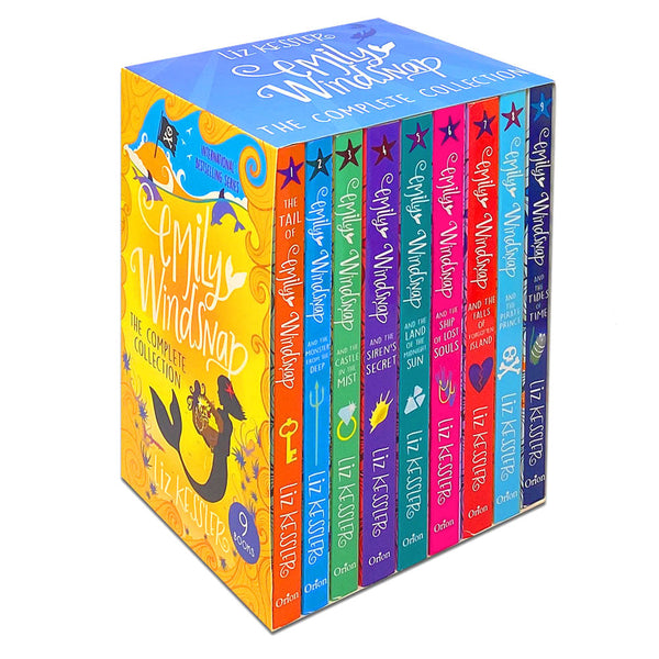 Emily Windsnap Series The Complete Collection 9 Books Set By Liz Kessler