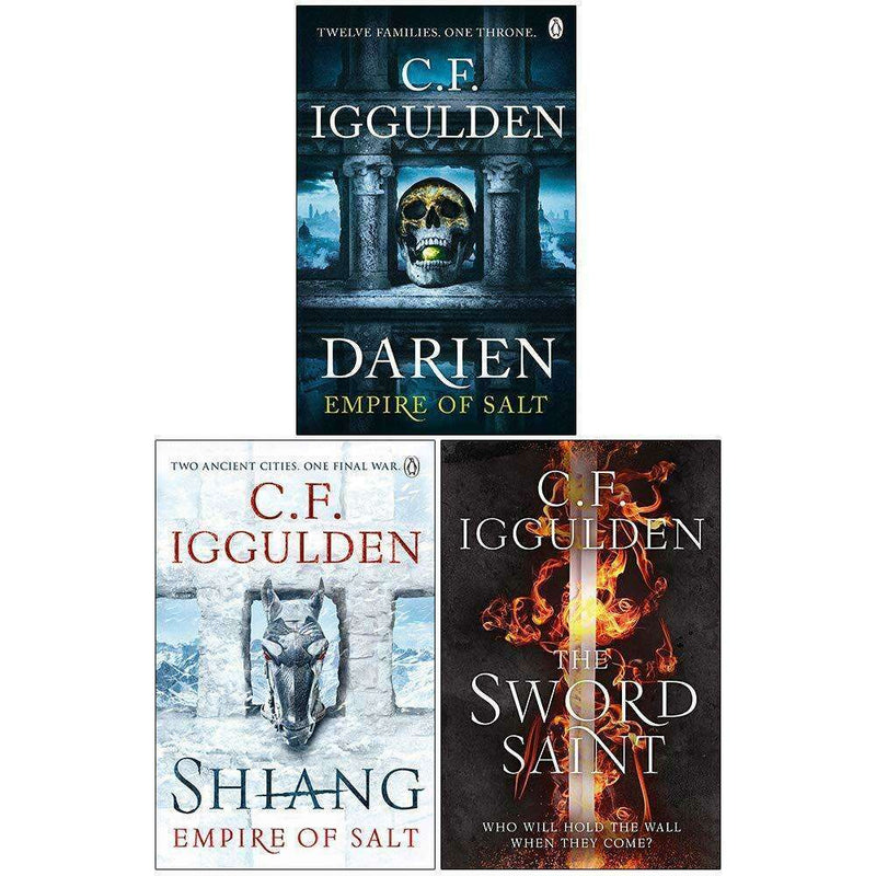 Empire of Salt Series C.F. Iggulden Collection 3 Books Set Pack Sword Saint