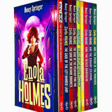 Enola Holmes 9 Books Collection Set by Nancy Springer(The Case of the Missing Marquess, The Case of the Left-Handed Lady, The Case of the Bizarre Bouquets, The Case of the Peculiar Pink Fan & 5 More)