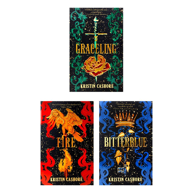 Graceling Realm Series 3 Books Complete Collection Set by Kristin Cashore