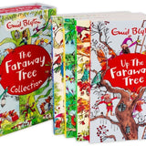 Enid Blyton's The Faraway Tree: 4 Magical Books Collection Set – Classic Children's Fantasy Adventure Series, Timeless Tales, and Family Stories