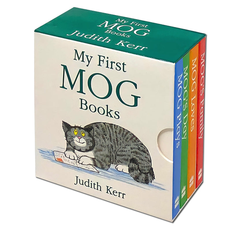 My First Mog Books Little Library set 4 Board books Collection By Judith Kerr