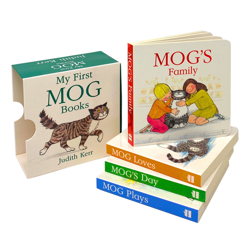 My First Mog Books Little Library set 4 Board books Collection By Judith Kerr