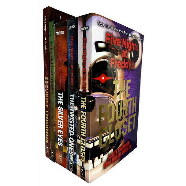 Five Nights At Freddys Series By Scott Cawthon 5 Books Set Collection