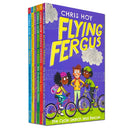 Chris Hoy Flying Fergus The Super Cycle 6 Books Collection Set The Best Birthday Bike, The Great Cycle