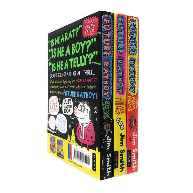 Future Ratboy 3 Books Collection Series Pack Set By Jim Smith