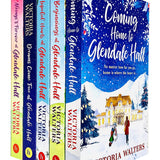 Glendale Hall Series 5 Books Collection Set By Victoria Walters (Coming Home, New Beginnings, Hopeful Hearts, Always and Forever, Dreams Come True)