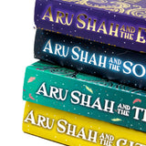 Roshani Chokshi 4 book Set ( Aru Shah and the End of Time, Tree of Wishes, Song of Death, City of Cold)