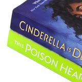 Photo of Cinderella is Dead & This Poison Heart 2 Book Set Spines by Kalynn Bayron on a White Background
