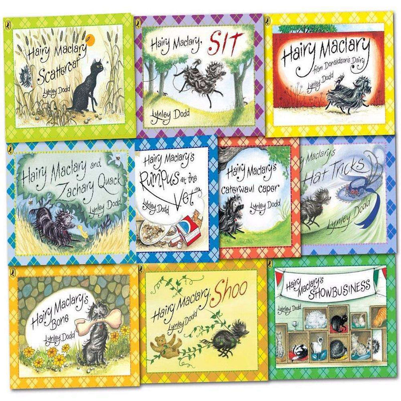 Hairy Maclary & Friends 10-Book Set | Classic Picture Books for Kids Ages 3–7 | Fun, Rhyming Bedtime Stories & Early Learning Favorites