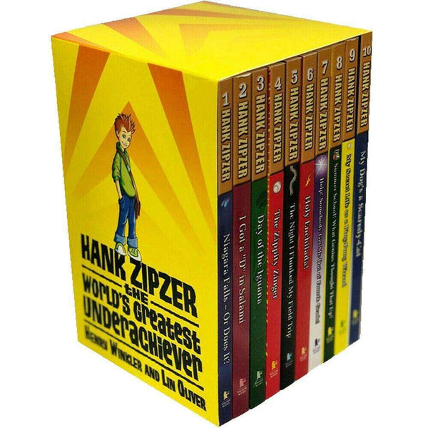 Hank Zipzer 10 Books Collection Box Set Books 1-10 Inc Holy Enchilada