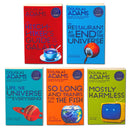 The Complete Hitchhiker's Guide to the Galaxy Boxset New Cover By Douglas Adams