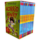 Horrid Henry Francesca Simon 16 Children Books Collection Box Set Pack Tony ross