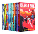 Photo of Charlie Bone Series 8 Books Set by Jenny Nimmo on a White Background