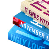 Colleen Hoover Collection 3 Books Set (It Ends With Us, Ugly Love, November 9)