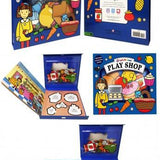 Childrens Let's Pretend 3 Book Sets By Roger Priddy Firefighter, Play Shop Activity