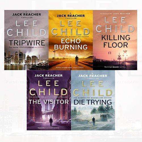 Jack Reacher Series (1-5) 5 Books Collection Set By Lee Child