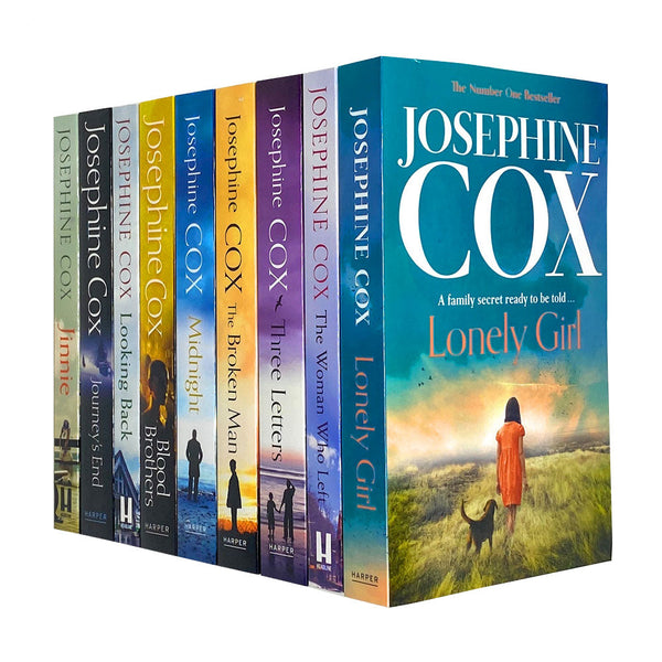 Josephine Cox 9 Books Collection Set Lonely Girl, Jinnie, Blood Brothers