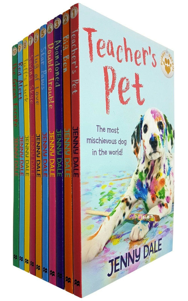 Jenny Dale 10 Books Collection Set Puppy Patrol Star Paws Red Alert