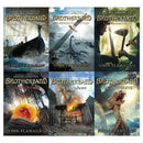 John Flanagan Brotherband Series 6 Books Collection Set Outcasts Invaders Hunter