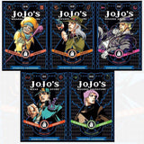 Photo of Jojo's Bizarre Adventure Stardust Crusaders Vol 1-5 Part 3 on a White Background