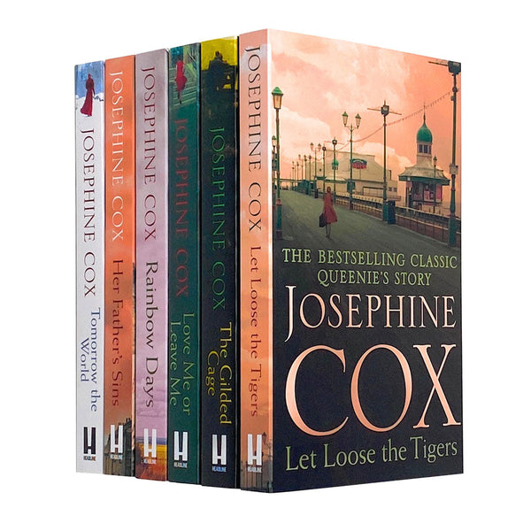 Josephine Cox 6 Books Collection Set Rainbow Days,Gilded Cage,Tomorrow the World