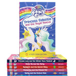 Photo of My Little Pony 8 Book Story Collection on a White Background