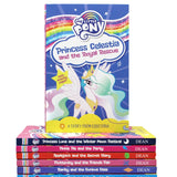 Photo of My Little Pony 8 Book Story Collection on a White Background
