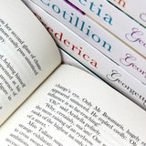 Photo of Georgette Heyer 10 Books Collection Set Pages