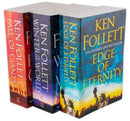 Ken Follett Century Trilogy Collection 3 Books Set Historical Novel