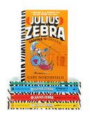 Photo of Julius Zebra The Toga-Tastic 5 Book Collection Box Set by Gary Northfield on a White Background