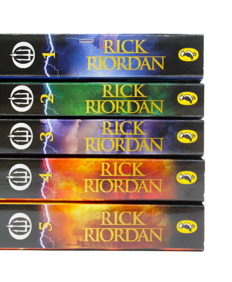 Percy Jackson & the Olympians 5 Children Book Collection Set Series Box Set