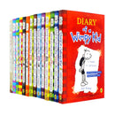 Diary of Wimpy Kid 14 Books Collection Set By Jeff Kinney (Diary of a wimpy kid, Rodrick Rules, The Last Straw & Many More!)