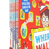 Where’s Wally? The Super Six | 6 Classic Books, Poster & Puzzle Box Set by Martin Handford | Fun Search-and-Find Gift for Kids, Families & Collectors