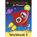 Ladybird Phonic Readers 8 Book Set Collection - Activity Workbooks