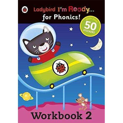 Ladybird Phonic Readers 8 Book Set Collection - Activity Workbooks