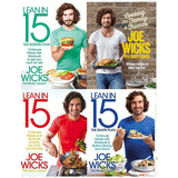 Lean in 15 Joe Wicks Book Set: 4 Cooking Collection with 15-Minute Meals, Fitness, Recipes, Weight Loss & Healthy Lifestyle Plans