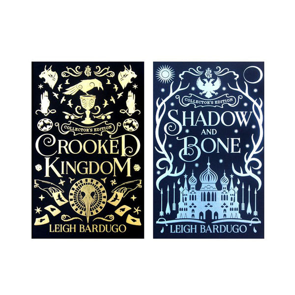 Leigh Bardugo Collectors Edition 2 Books Set (Shadow and Bone, Crooked Kingdom)