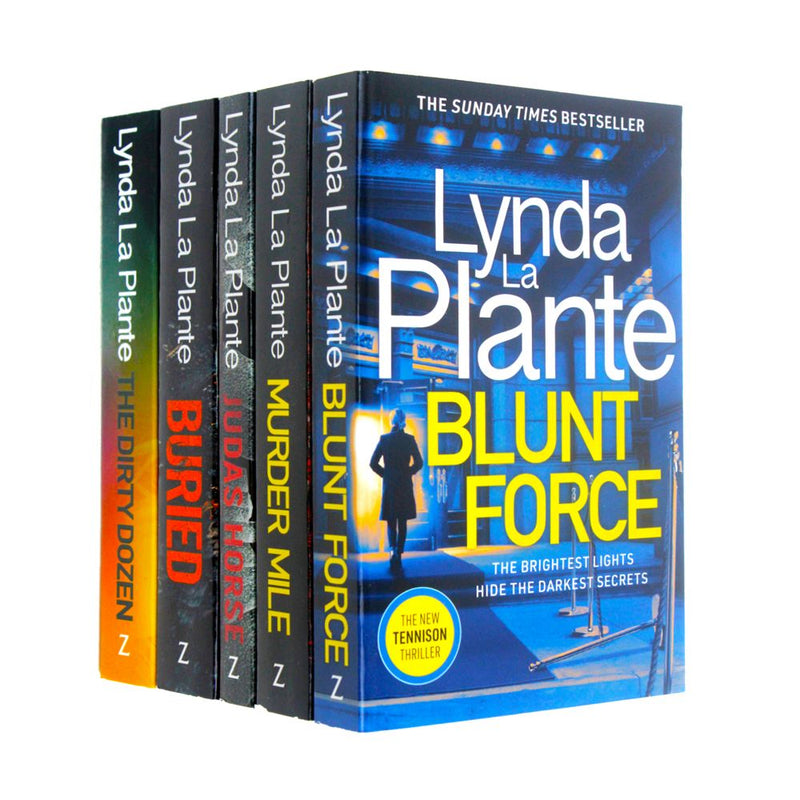 Lynda La Plante 5 Books Collection Pack Set (Buried, Judas Horse, Murder Mile, Blunt Force, The Dirty Dozen )