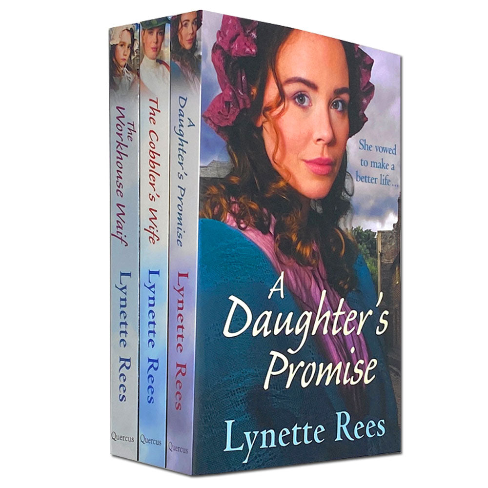 Lynette Rees Collection 3 Books Set (The Work House Waif, The cobblers ...