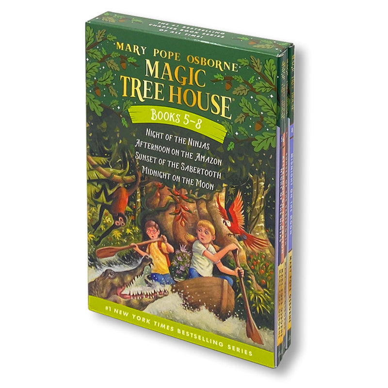 Magic Tree House Series Collection 4 Books Box Set 5-8