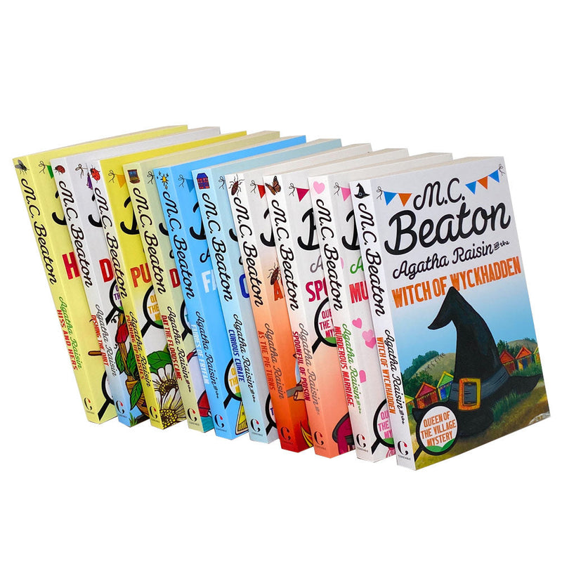 Agatha Raisin 10 Books Collection Set Series 2 By M C Beaton