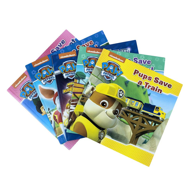 Nickelodeon PAW Patrol Pups Collection 5 Books Set