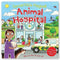 Miles Kelly Convertible Animal Hospital 3 in 1 Storybook Building and Playmat