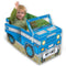 Miles Kelly Convertible Four-Wheel Drive 3 in 1 Book Playmat and Toy for kids