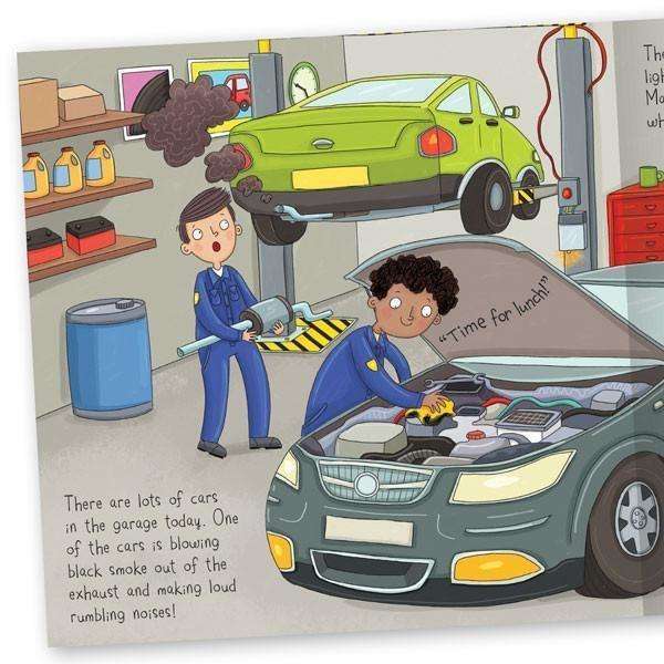 Miles Kelly Convertible Garage 3 in 1 Storybook Building and Playmat