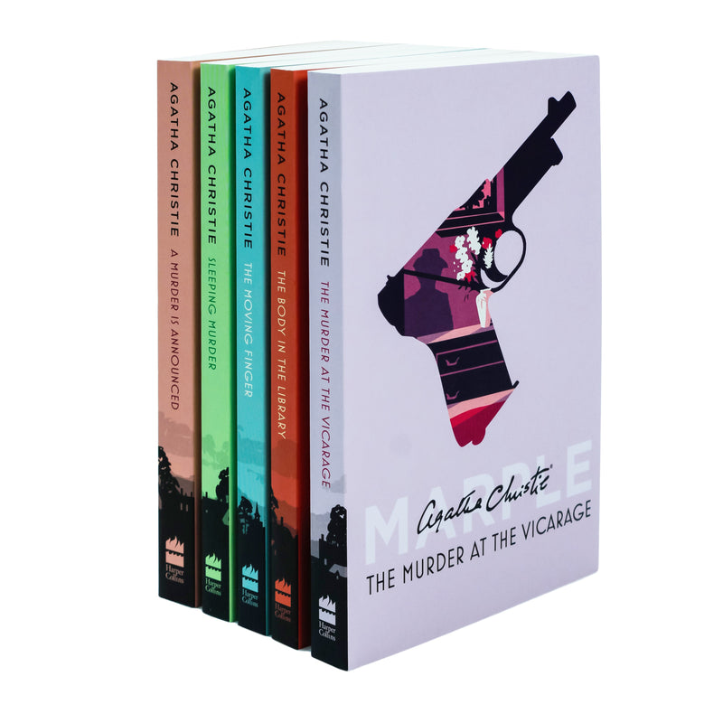 Miss Marple Mystery Series Books 1-5 Collection Set By Agatha Christie –  Miina Books Ltd