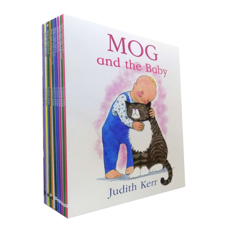 Mog the Cat Collection Judith Kerr 10 Books Set